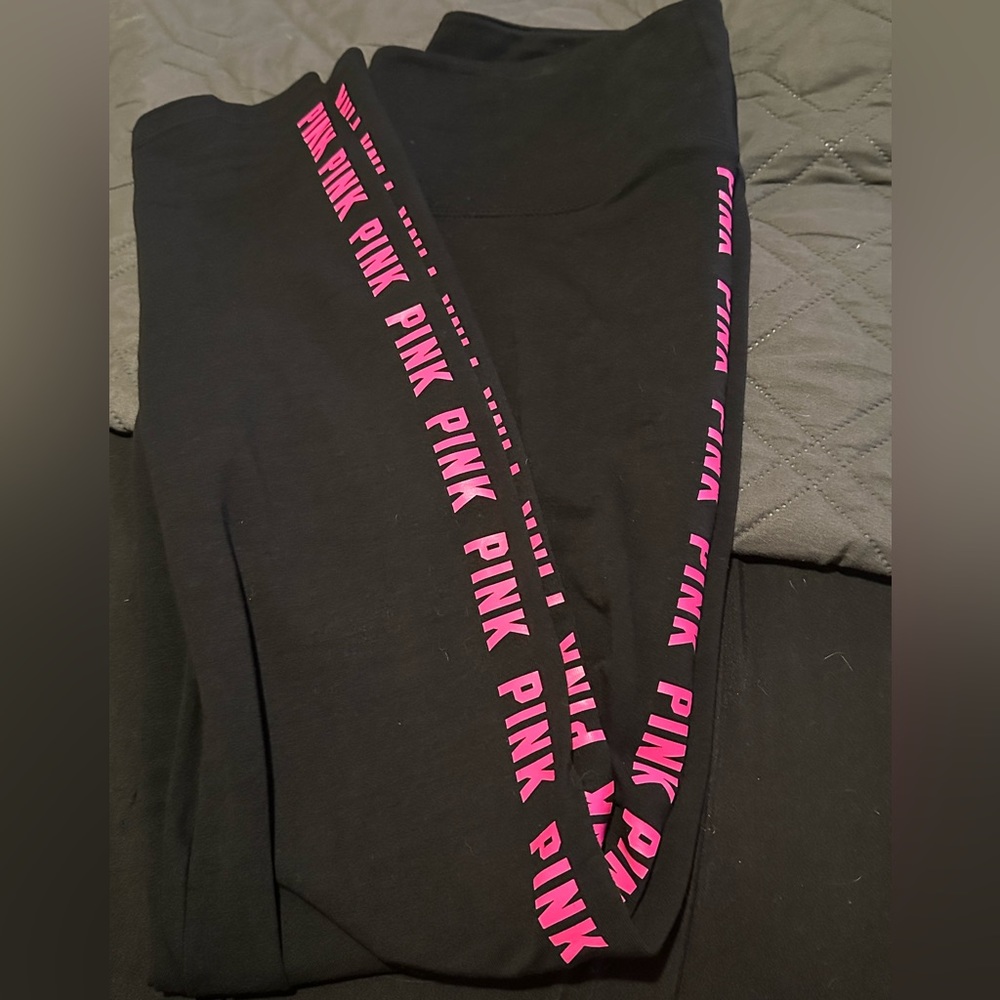 **SOLD ON M**Victoria’s Secret Pink high waist full length legging
